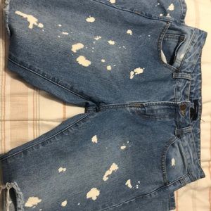Forever 21 ripped spotted Denim jeans